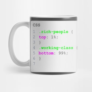 CSS Rich People - Working Class Mug